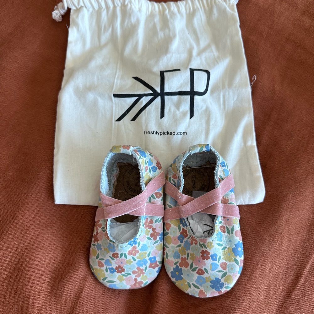 Freshly Picked Floral Ballet Moccasins | Size 2 | NWOT